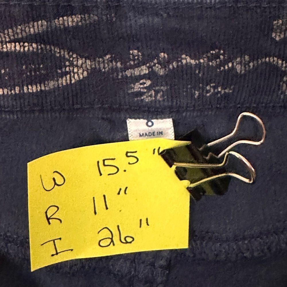 Seven7 Skinny Blue Corduroy’s. Size: 8 - Picture 8 of 10